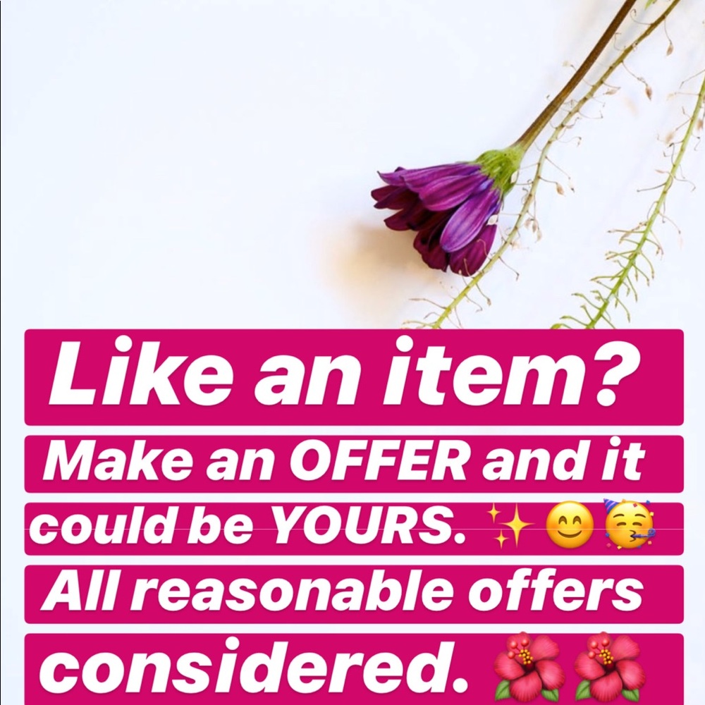 Offers welcomed!